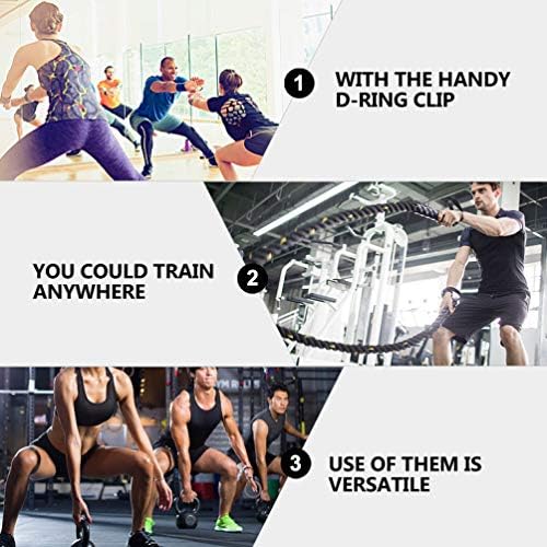VOSAREA 4бр Pull Handles Resistance Bands Repalcement Fitness Equipment for for Pilates Yoga Strength Training