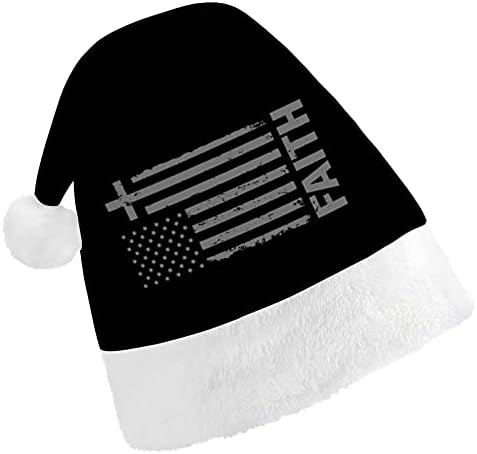 САЩ Вяра Флаг Коледна Шапка За Новогодишна Почивка на Партията на Cosplay