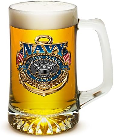 Бирени чаши с дръжки Подаръци на ВМС на САЩ –Панорама нашето – Комплект от 12 (25 грама)