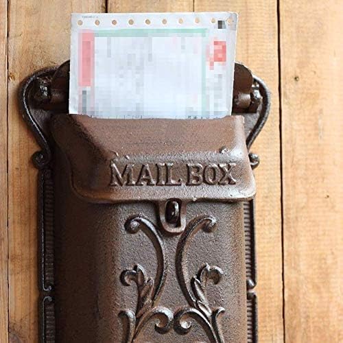 Е-Мейл Получите Кутия доставка Открит Магазин Пощенска Кутия на Стената, Твърда Дървесина Аксесоари За Дома