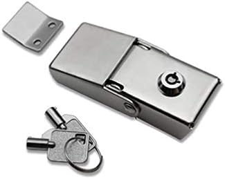 Toggle Latch Hasp Технологична Cabinet Locking Tool Hardware with Two Keys Hasp Twist Lock Копче Keyed Locking