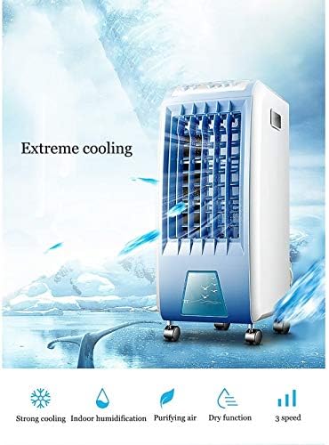 Вентилатор за климатик ZM Одиночн-Охлаженный дистанционно управление, мобилен охладител на въздуха с dehumidifier