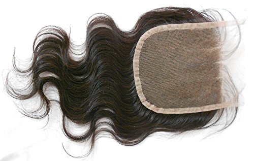 Бразилско закриване на парчета дантела на косата човешка коса Remy номиниране на косата Девствена вълна