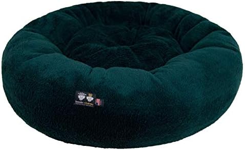 Ultra Plush Deluxe Comfort Pet Dog & Cat Хънтър Green Snuggle Bed (различни размери) - Машинно пране, направено