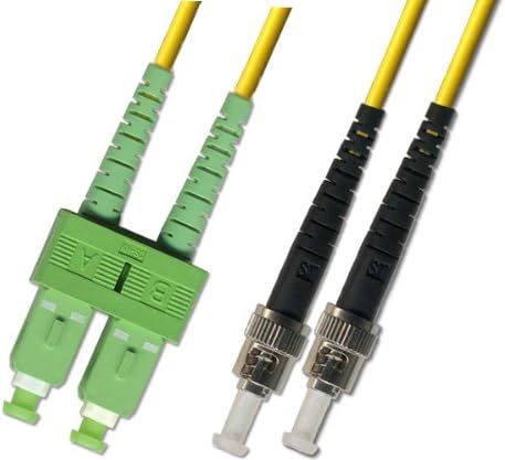 15M - един режим двухшпиндельный оптичен кабел (9/125) - SC/APC to ST/UPC