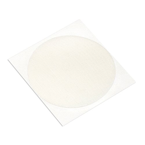 3M 361 Circle-6-100 Бяла стъклена тъкан/залепваща силиконова електрически лента, от -65 градуса F до 450