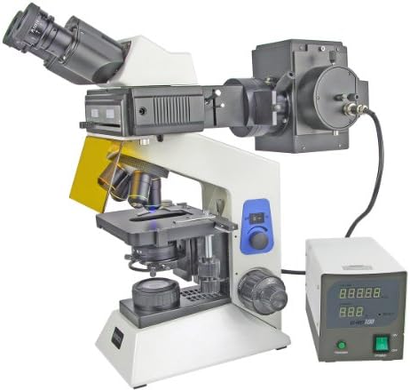 Unico G506 Епи-флуоресцентно бинокъла микроскоп с глава seidentpf, двойни 10-кратно окуляр, набор от обективи
