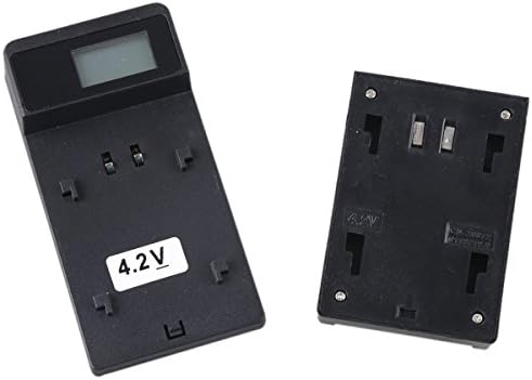 Зарядно устройство LCD Micro USB за цифров фотоапарат Panasonic Lumix DMC-FS1, DMC-FS2