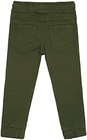 Baby boy Stretch Chino Jogger Pants - Комплект от 2 теми - регулатор на талията - Панталони за деца и момчета