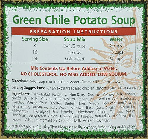 Desert Gardens Green Chile Диван Soup - 24 Кутийки Разделиха