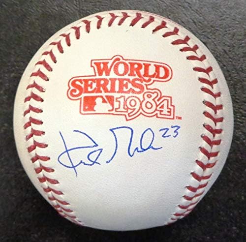 Кърк Гибсън Autographed Baseball - Official 1984 World Series Ball - Бейзболни топки с автографи