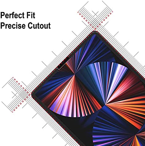 Стъклена защитно фолио за iPad pro 12,9 инча, 3-ти/5-ти/4-то поколение, Хартиена закалено стъкло, от 2020