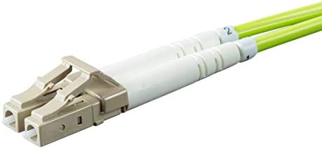 Оптичен кабел Monoprice - Green - 1 метър | OM5, LC/UPC-LC/UPC, мулти-режим дуплекс, (вид като 50 / 125μm)