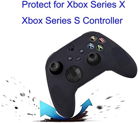 Кожа за Контролер от Серията Xbox,Покриване на Hikfly за Xbox S X/S Controller Grips Case Нескользящая Шипове