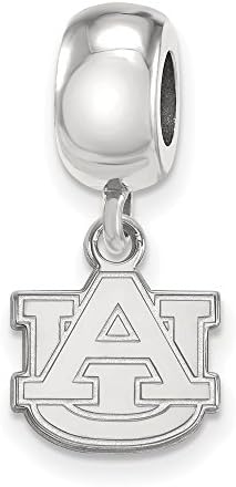LogoArt Logo Art Стерлинговое Сребро Auburn Тайгърс XS Виси Мъниста Шарм