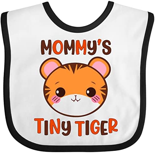 Inktastic Mommy's Tiny Тигър Сладко Бебе Тигър Design Бебешки Лигавник