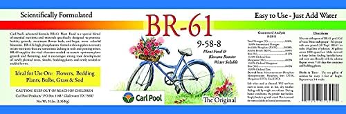 Carl Pool BR-61 Растителните храни 9-58-8 3 кг