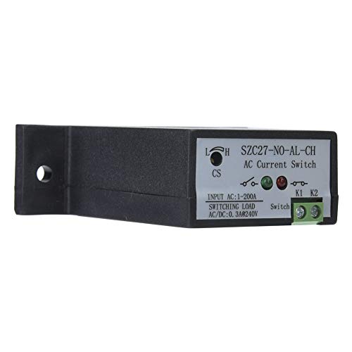 Сензор за ток,SZC27-NO-AL-CH Self Supply Adjustable Normally Open AC Current Sensing Switch AC 1-200A