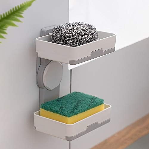 Cffdoi Rotarable Drainge Soap Box препарат за съдове за Баня Travel Soap Dish Bath Gadgets Storage Rack