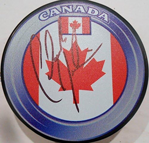 Клод Жулиен подписа за миене на националния Отбор на Канада по хокей на лед хокей w/COA Boston Bruins -