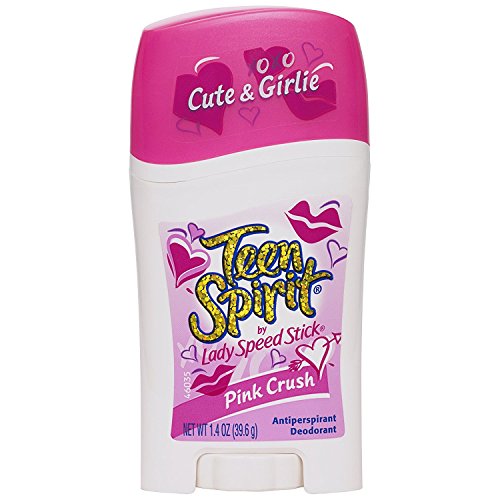 Teen Spirit Anti-Perspirant Deodorant Stick, Pink Crush 1.40 унции (опаковка от 6 броя)