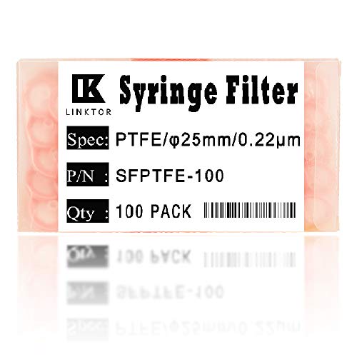 Филтриране на найлон Orangnic филтър спринцовка LINKTOR Оранжническая, размер на порите диаметър 25 мм 0.22