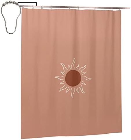 Bohemia Shower Curtain liner четки – 60 X 72 in Polyester Heavy Duty Shower Curtain with Rustproof Metal