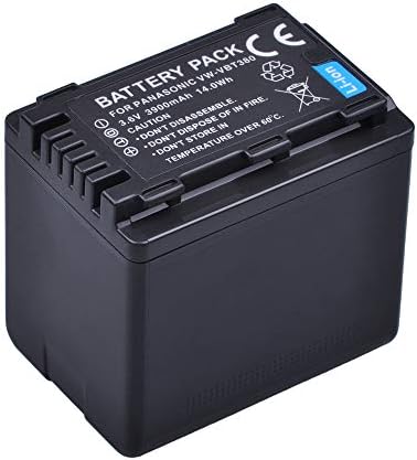 Батерия 2 пакета (ите) и USB Зарядно Устройство, за да Panasonic HC-V250 HC-V250K HC-V250EB HD Видеокамера
