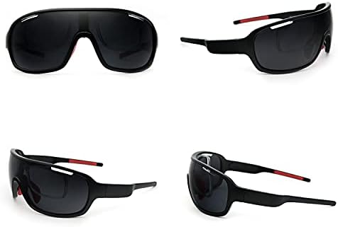 Колоездене, Слънчеви Очила Поляризирани Спортни Очила с 3 Лещи TR90 Рамка за Бейзбол Риболов Джогинг Голф