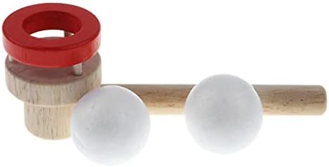 NC NC Montessori Materials Baby Wooden Blow Pipe & Balls Blowing Hobbies Играчка Топка