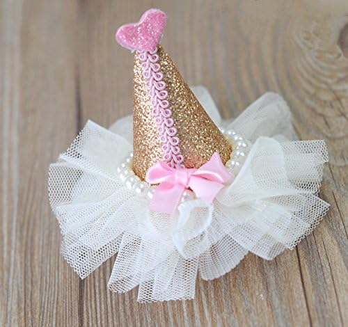 Ollypet Pack of 2 Сладурско Clothes for Small Dogs Tutu Dresses for Girls Cupcake Birthday Hat Пет Apparel Cats Puppy Summer