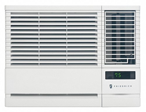 Friedrich 115 Прозорец, климатик, охлаждане 8000 BtuH, Бял, Включва: дистанционно управление с батерии