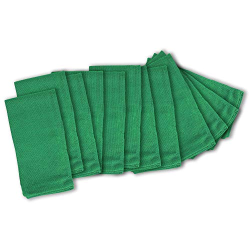 Хирургически памучни кърпи Huck Green 16 X 26 - Пакет от 12 бр.
