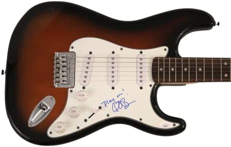 CONAN O 'BRIEN SIGNED AUTOGRAPH FULL SIZE FENDER STRATOCASTER ELECTRIC GUITAR W/JAMES SPENCE JSA AUTHENTICATION