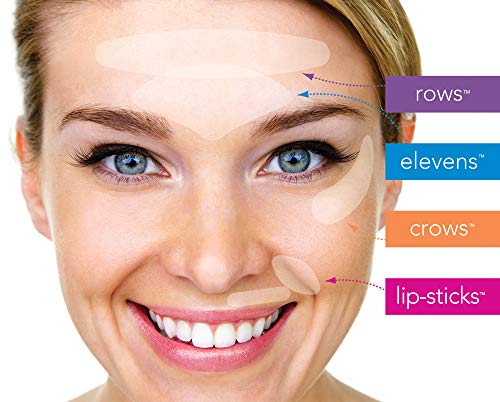 Furlesse Complete Anti-Wrinkle Patches Includes Elevens Crows Lip Sticks Rows for Лицето Lines, 240 грама,