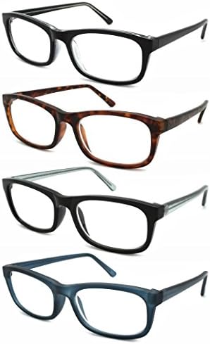 Edge I-да се Носят Women Readers Мъжки правоъгълни очила за четене 2.25 540959TT/2.25-4(кл. М. БУ)