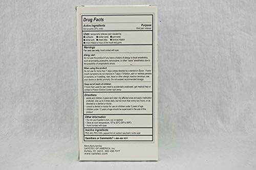 Устни аналгезия, 0,75 mg пакети (кутия от 144 броя)